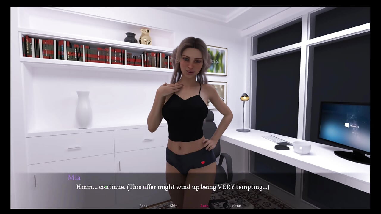 曲がりくねった瞬間#3:ミアは私にフェラチオをした