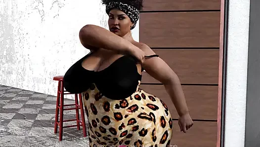Plump City #2 - Miss Russell and Pamela gave Jason a blow job...Gloria got fucked