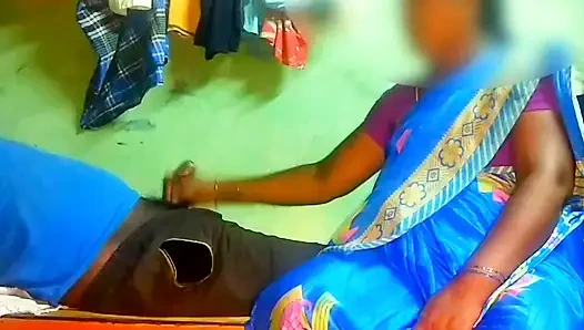 Минет индийской домохозяйки-тетушки