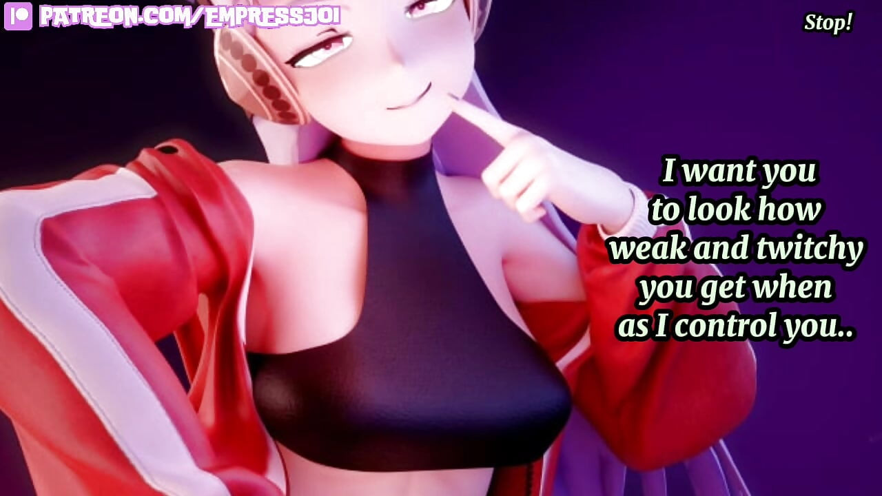 Femdom Hentai JOI: Humiliated By Gold Ship And Her Feet