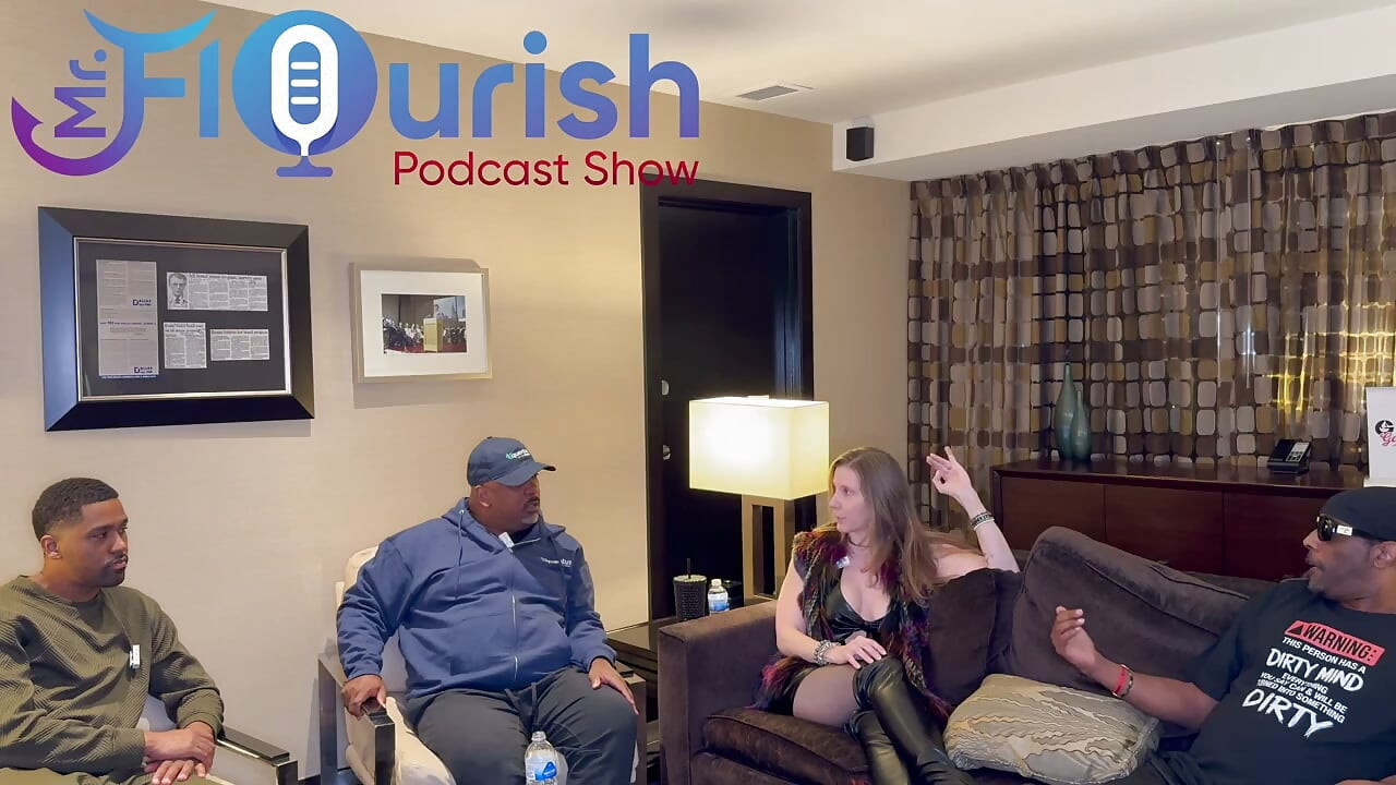 Mrflourish Подкаст вечерний роман в Далласе с Mrmajic, Shante Spice и Darren Blaze