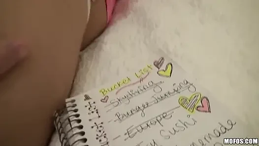 Lets Try Anal - Crossing Out All the Items in Her Bucket List and That Includes Have Anal Sex and Shoot a Sex Tape