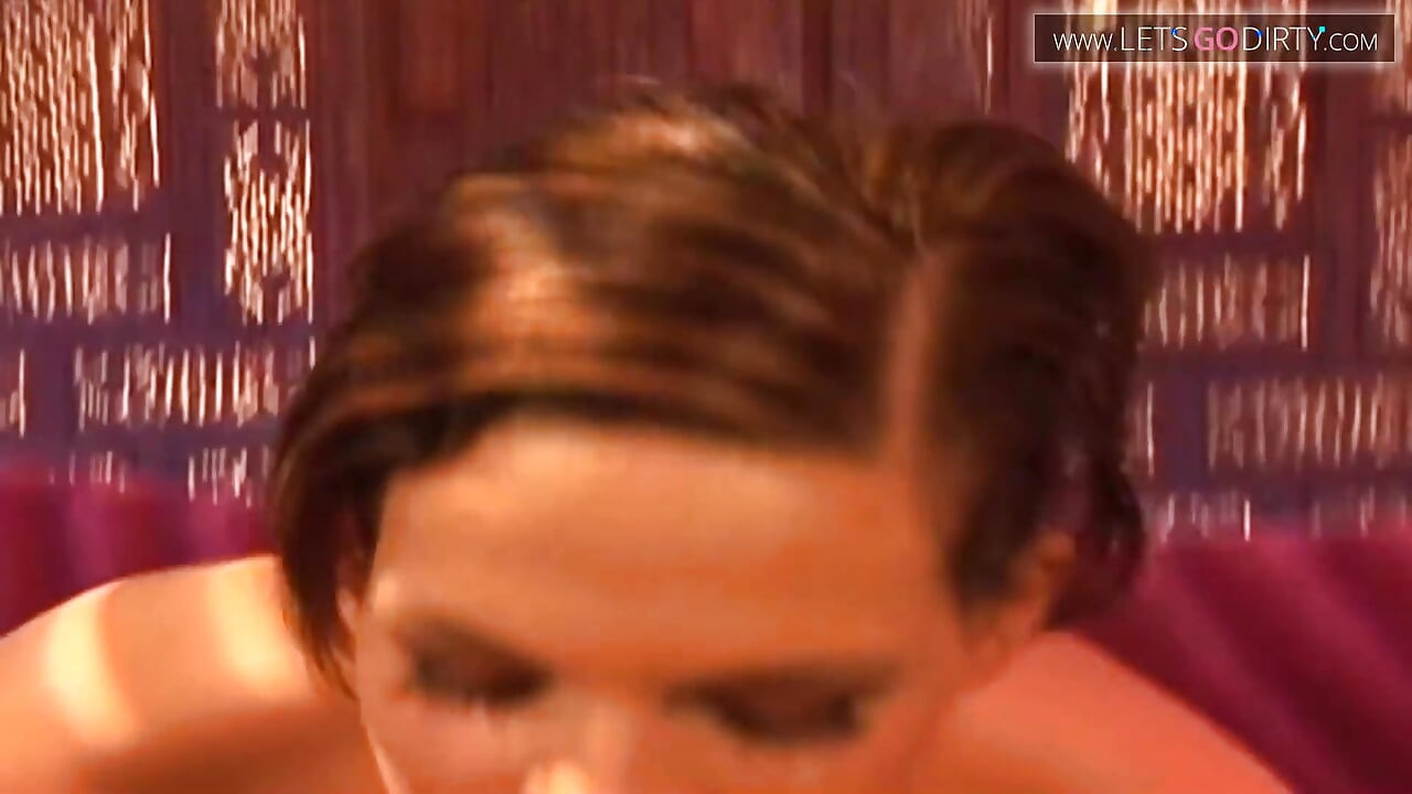 Horny lesbos fuck with dildos after licking each others pussies