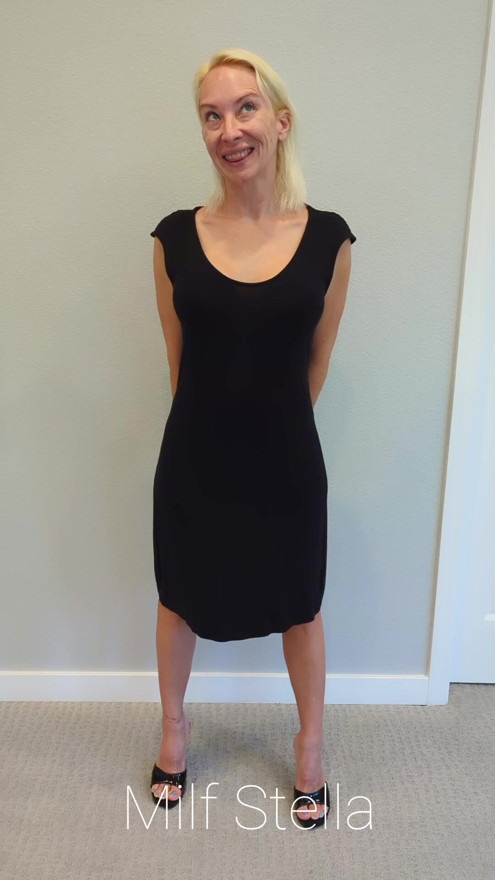 Do you like my dress for church? Just getting ready for church. Do you want to come?