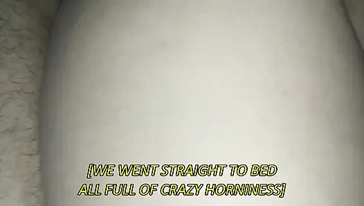 Subtitled Hubbys First Bi Suck, Wifes Ass Play Massive Facial