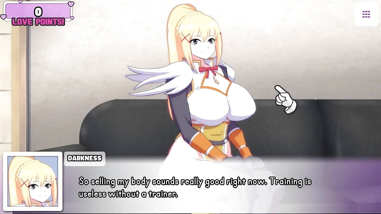 Waifuhub - Partea 22 - Întuneric sex Interviu Konosuba de Loveskysanhentai