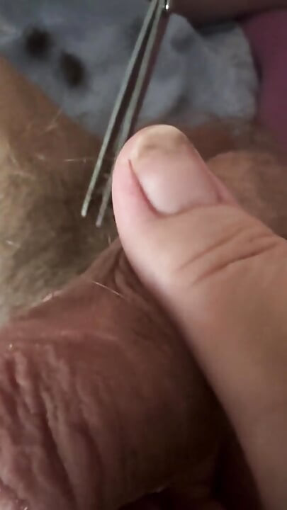 I was shaved completely