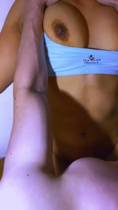 Captivating moment from "The college friend stayed over at her friend's apartment after a night out and things got a little"