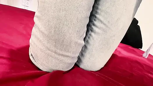 Wetting Bed with Piss My BF Discovers Me
