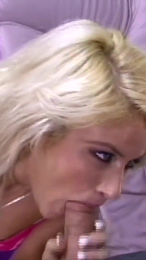 Stranger picks up a blonde babe and fucks her in the living room | Clip 2