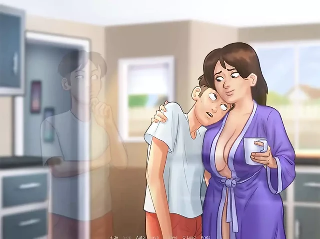 Summertime Saga Masturbating with Stepmom's Help-part 77 by Misskitty2k
