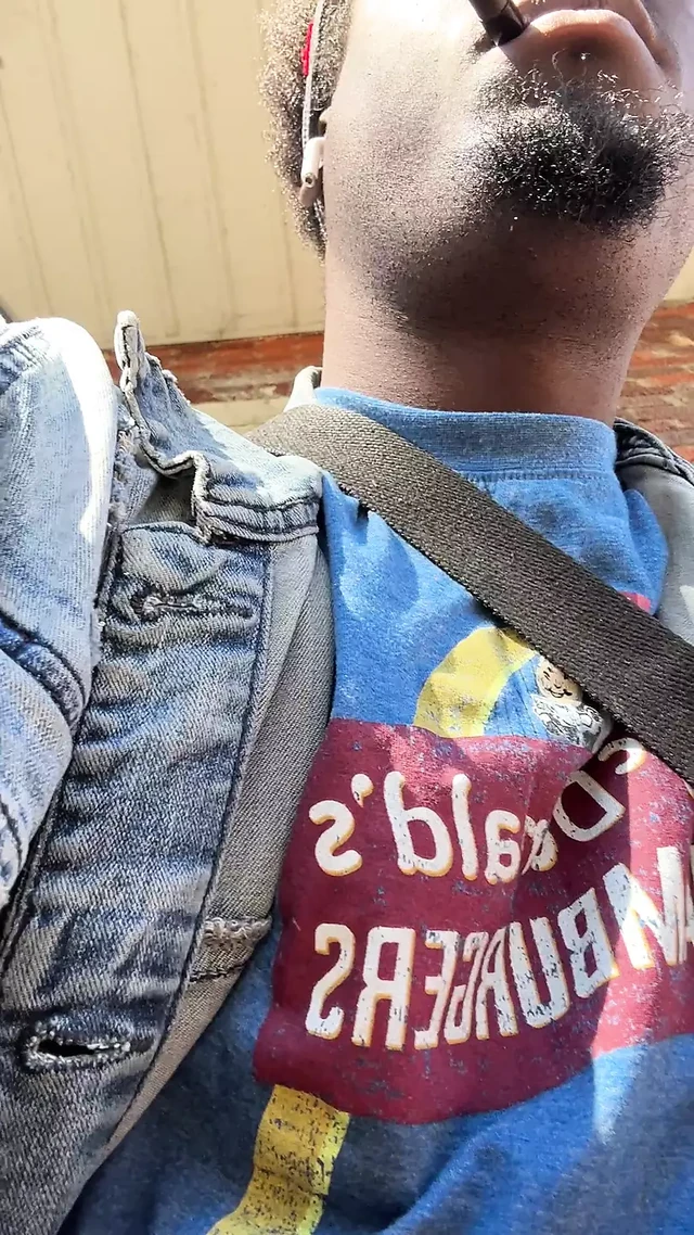 Got Sooo Horny Before Work I decided Play With My COCK On The porch