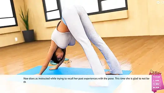 Noemi's Toscana rebirth: hot girl doing yoga ep 14