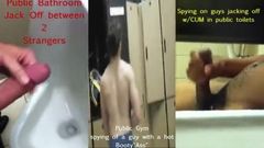 Mężczyźni biorący prysznic, walący się, jebanie