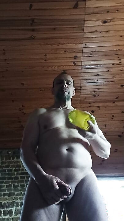 I drink my cum