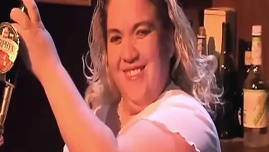 Mature Blonde MILF Pussy Overflowing with Thick Cum