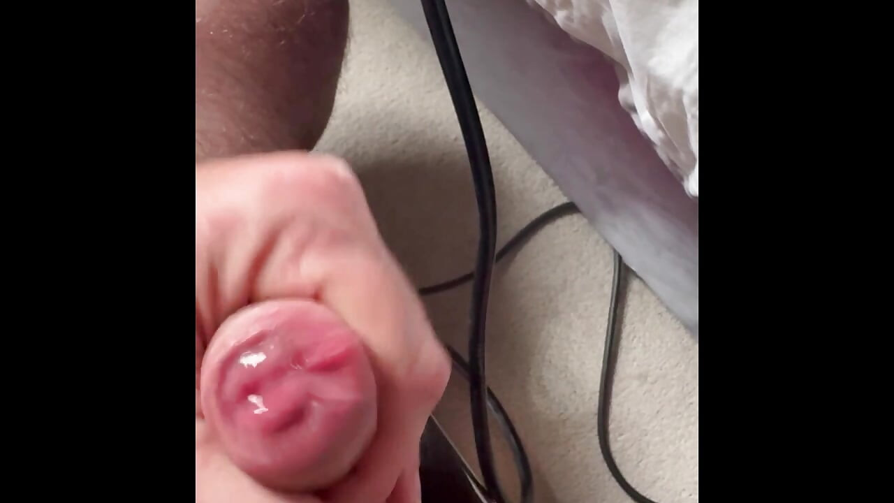 Sybian machine rocks the prostate and causes big cum