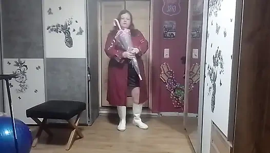 Semprotkan aku di payung hari ini