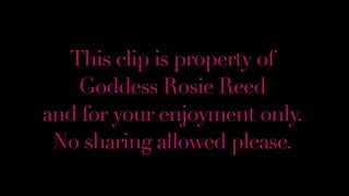 Goddess Rosie Reed