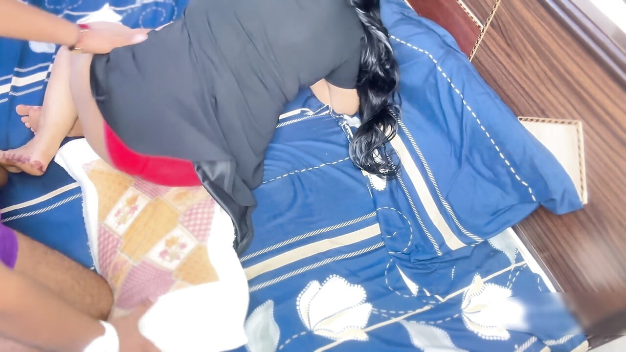 Husband Finds Wife In Orange Saree. He Pulls It Off And Fucks Her Deep.