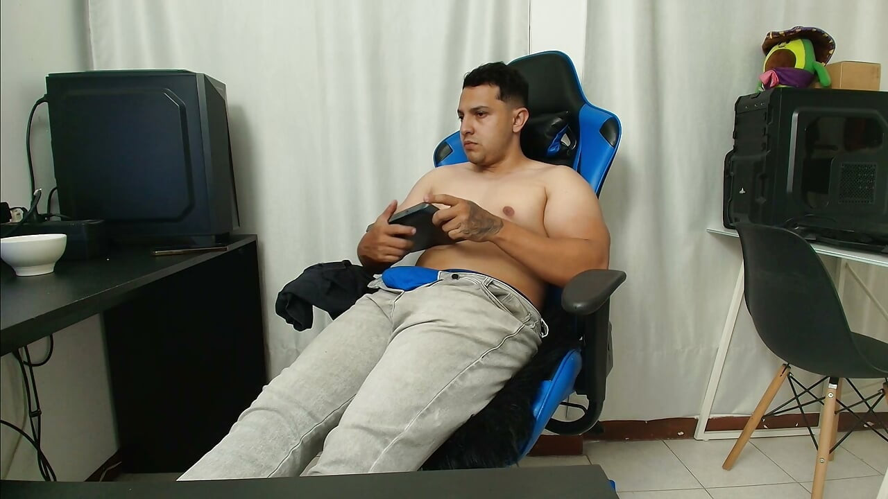 I masturbate alone I record myself for my boy