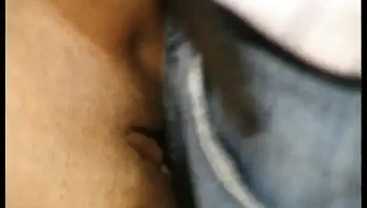 Short haired teen gets banged and jizzed on tits