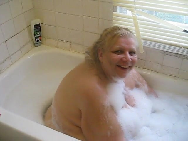 in the bath tub