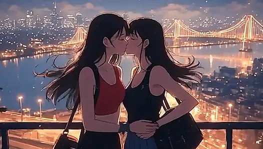 AI Anime Hentai Uncensored, Uncensored video of 18 Year old Teen Hentai MILF, 3D Hentai Cartoon on closeup by Kiidzy Animates