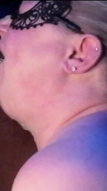 Powerful moment from "Victoria the big tit MILF enjoys a deep throat marathon rewarded with a mouthful of CUM"