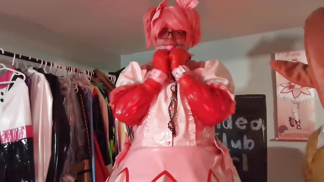 PVC Suit Magical Girl Madoka Layered and Bound