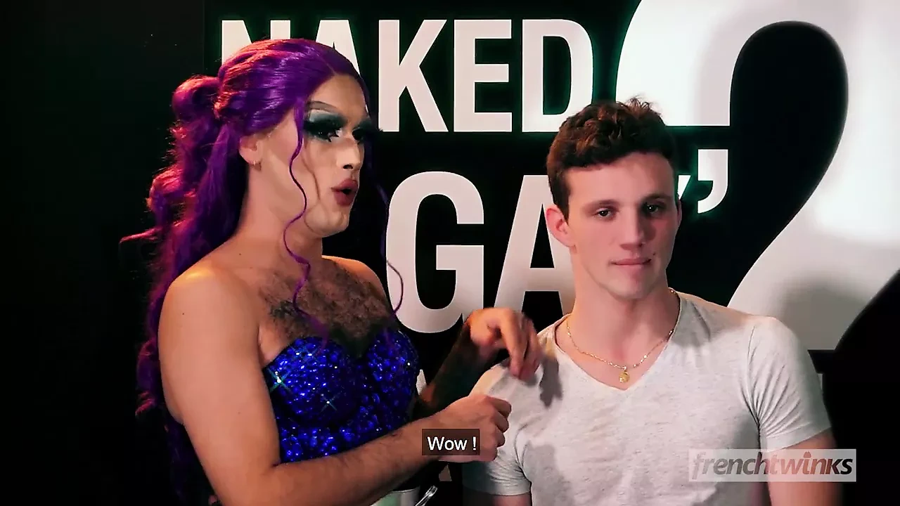 Naked Gaytraction TV Porn Parody with Robin