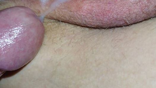 Dupla gozada interna na buceta peluda