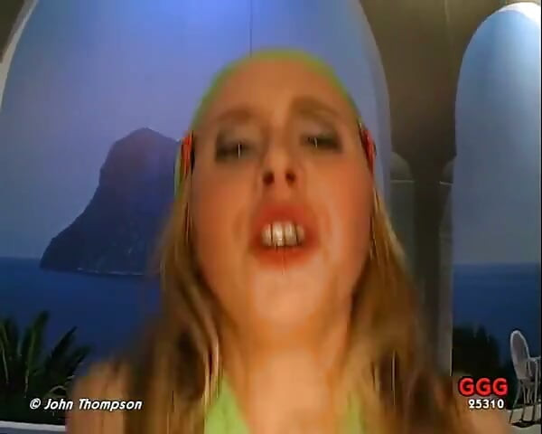 Ggg - Steffi the Sperm Bitch - Blonde Swallows Loads in Bukkake Gangbang