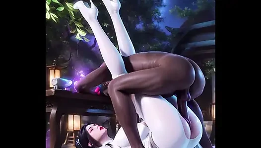 Nymphprince with black dick (3D-CGI STYLIZED)