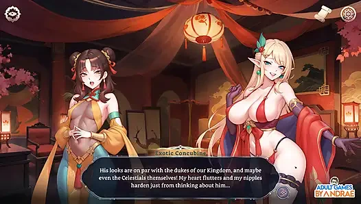 Ep1: Fantasi Harem (gameplay)