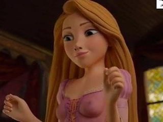 Sega con i piedi di Rapunzel
