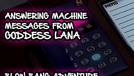 ТОЛЬКО АУДИО - Автоответчик сообщения 2, приключение в минете