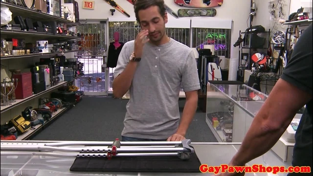 Broke pawner assfucked by broker to make cash