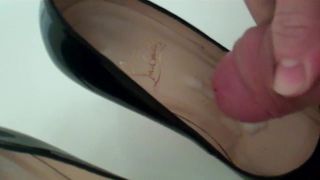 day 2 with her Louboutin (cum inside)