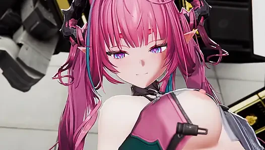 Arknights Endfield - Horny Yvonne Masturbation - 3D Hentai Animations
