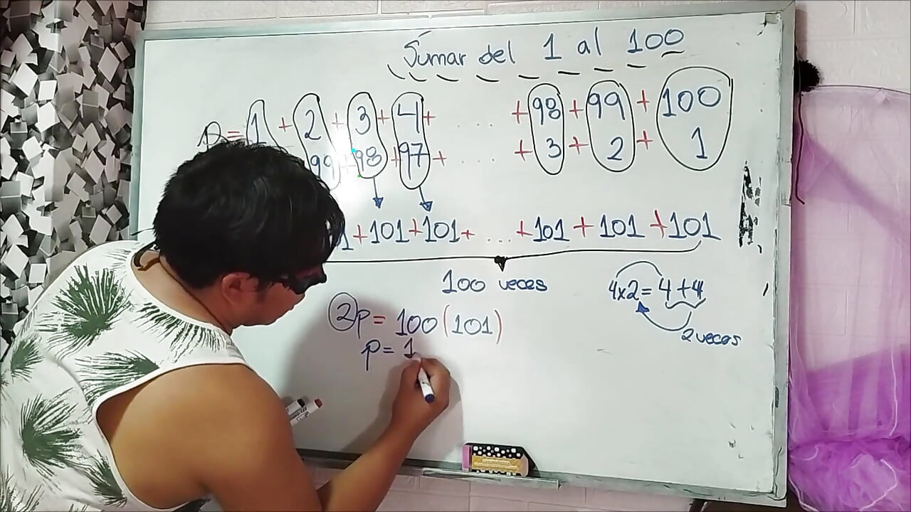 8. Arithmetic: Addition From 1 to 100
