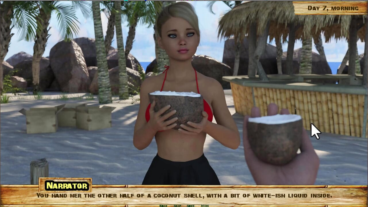 Lewd Island #7 - εξερευνώντας την παραλία