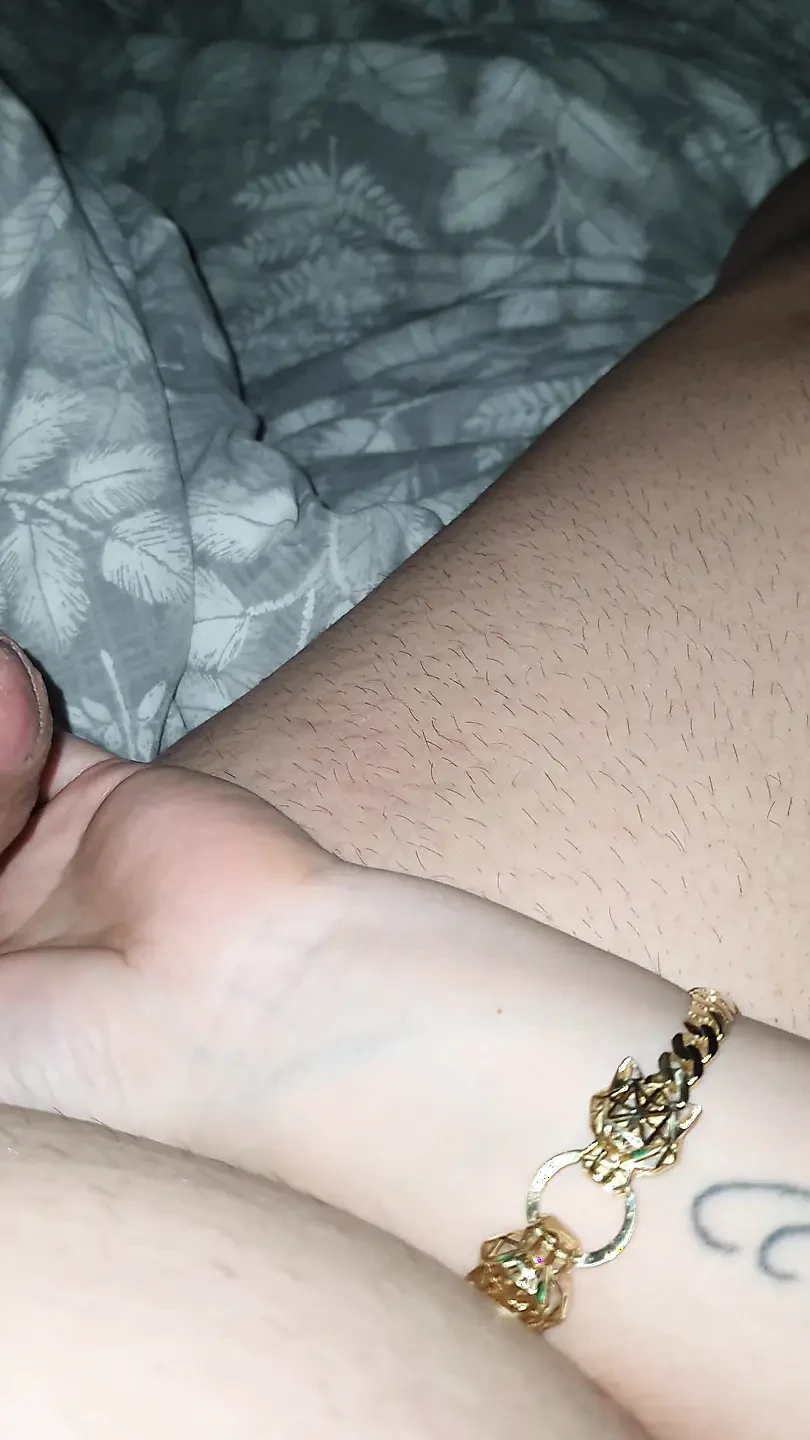 Chubby step son let step mom grab his big dick in erection