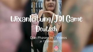 Wixanleitung mit Spiel  JOI Game in Deutsch