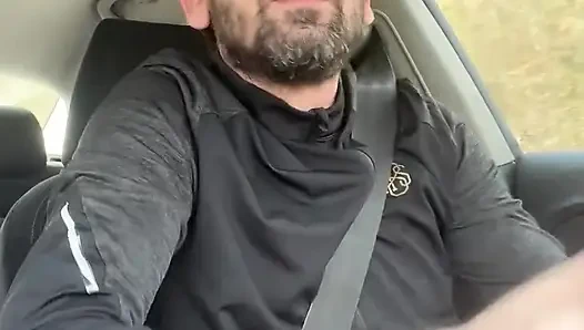 She Couldn’t Wait - MILF Blowjob & Handjob While Driving - Public Car Sex Kingyordanov