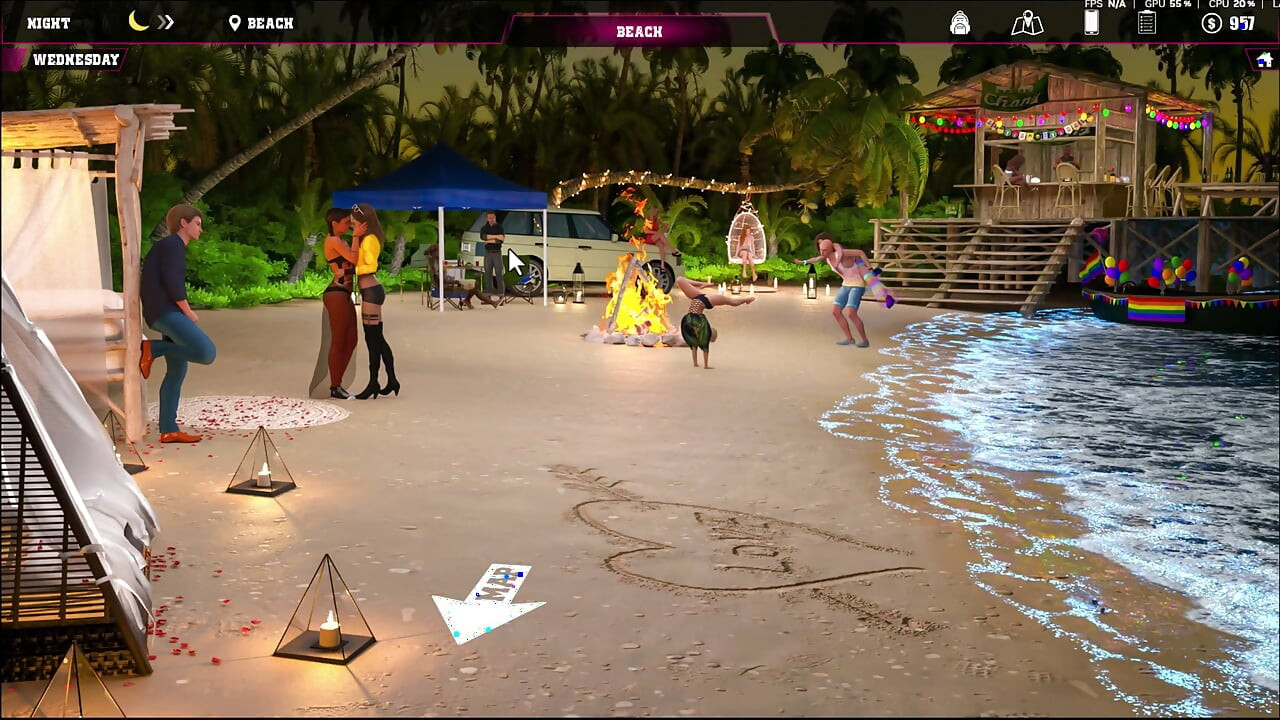 De Bauchery lépései 35 A dékán Rileys seggéhez dörzsölte a farkát