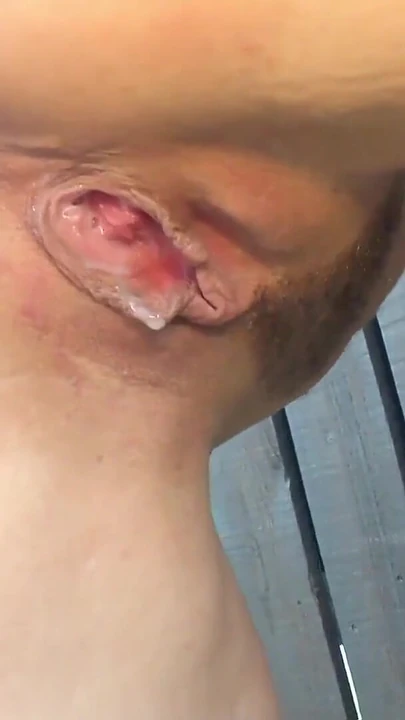 Key moment from "No Condom Creampie Drip and Outdoor Gangbang for 2 German Girls"