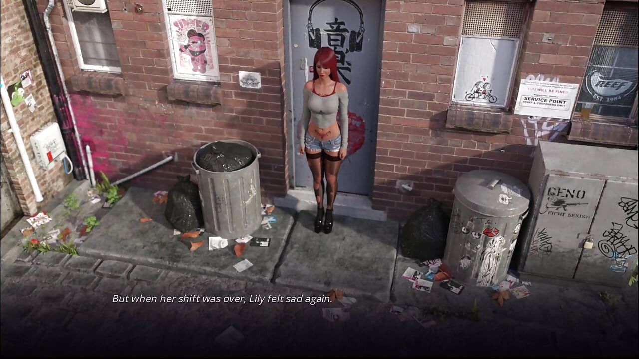 Village Slut Transformation 24 Lilly tornou-se uma prostituta