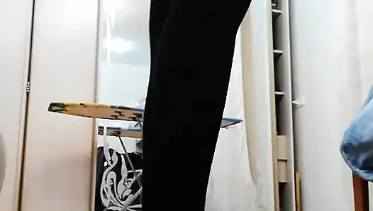 Mistress in stockings humiliates. More than me in tg: legs_olga