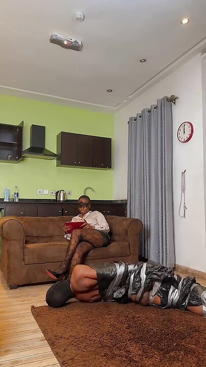 Domina Havi Real Life Femdom Session with Slave